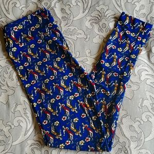 Hawaii Girl print leggings